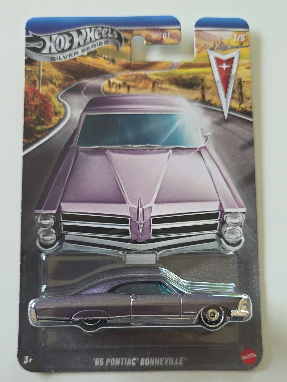 Hot Wheels Silver Series - Pontiac Die-Cast Cars GTO, Firebird, Bonneville